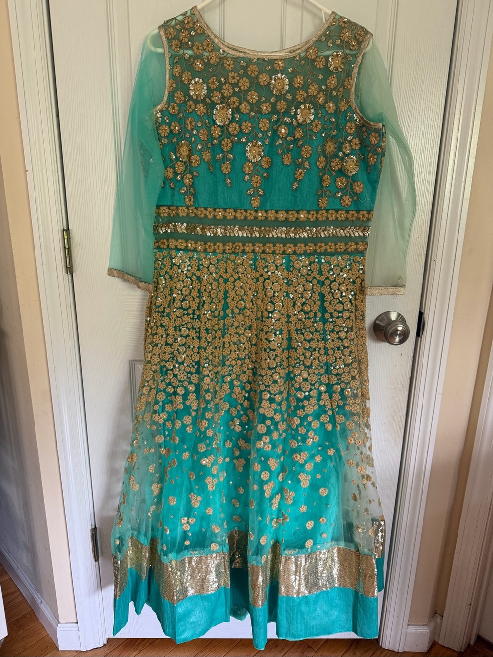 Net anarkali kurti